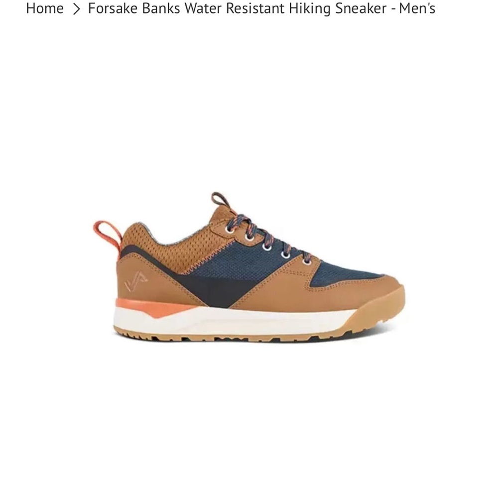 FORSAKE BANKS WATER RESISTANT
HIKING SNEAKER